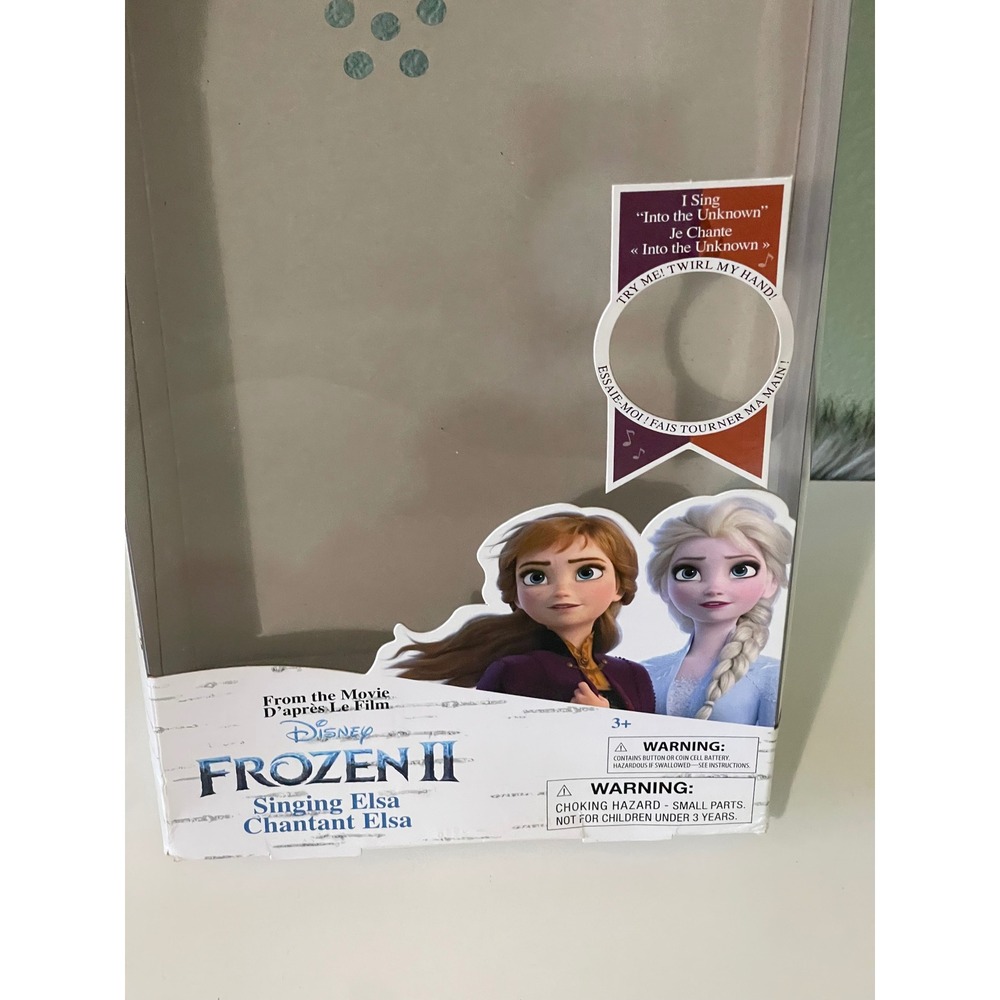 Elsa Disney Store Singing Doll – Frozen 2 – 11'' Used - Picture 9 of 9